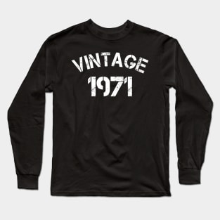 50th Birthday Aniversary Vinatage Long Sleeve T-Shirt